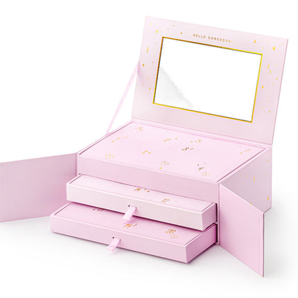 Calendrier de l'Avent boîte à bijoux remplie