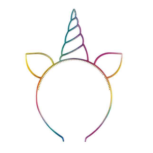Bandeau de licorne arc-en-ciel