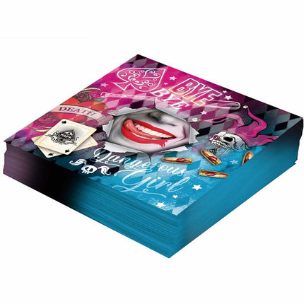 Serviettes de table Suicide Squad 33cm 12pcs