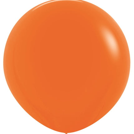 Ballons de baudruche orange 91cm 10pcs