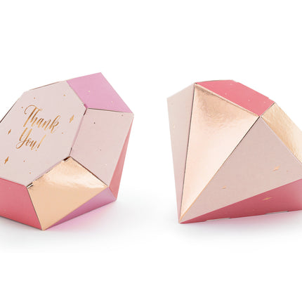 Boîte de dérivation Diamant 12cm 6pcs