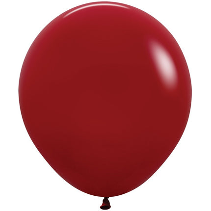 Ballons rouge impérial 45cm 25pcs