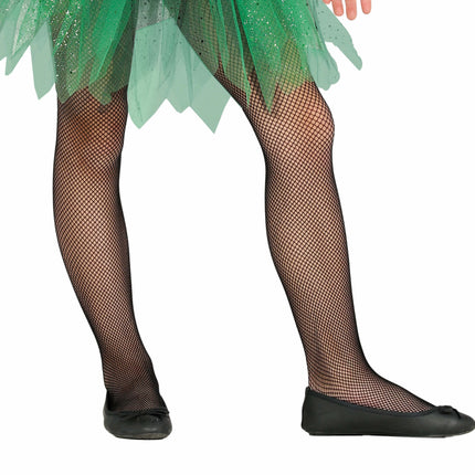 Legging noir en résille Enfant