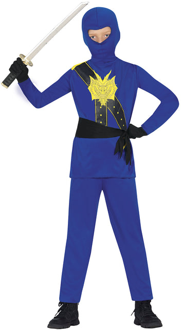 Costume de Ninja Bleu Garçon