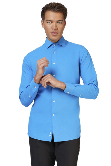 Chemise bleue Hommes <tc>OppoSuits</tc>
