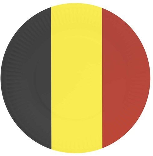 Assiettes belges 23cm 8pcs