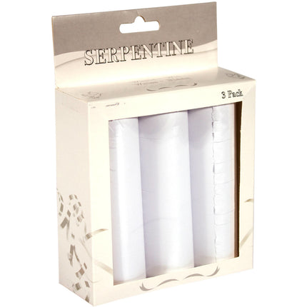 Serpentine blanche 3pcs