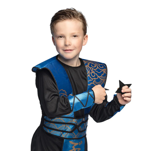 Set d'armes factices Ninja garçon 4 pièces
