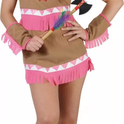 Robe indienne rose