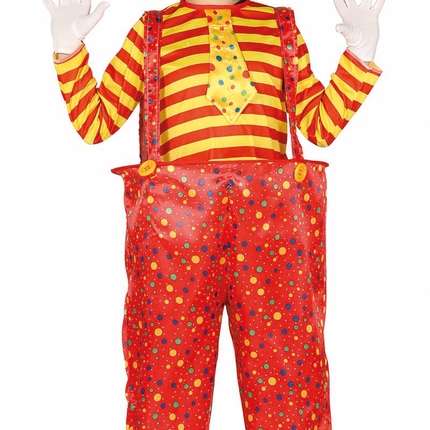 Costume de clowns Enfant Rouge Jaune
