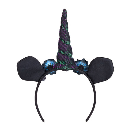 Bandeau à cheveux licorne violet
