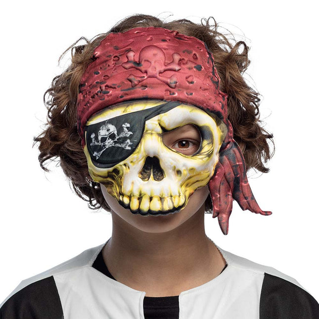 Masque de pirate demi