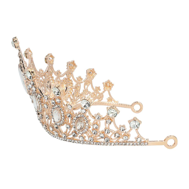 Couronne de princesse en métal doré