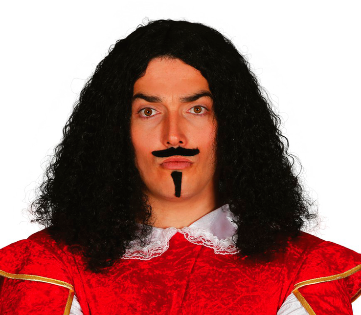 Moustache perruque d'époque