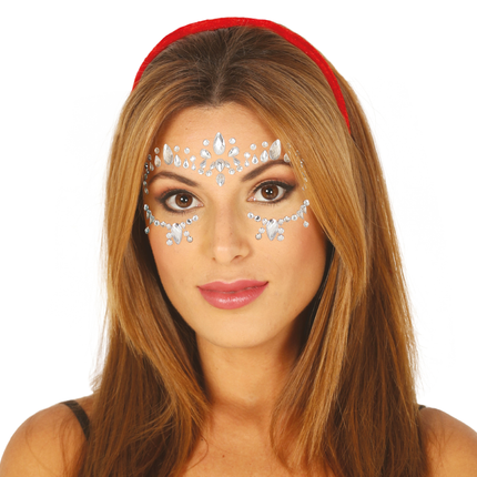 Bijoux de visage Argent