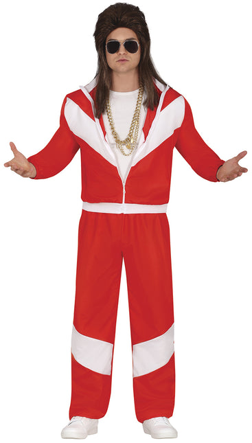 Tracksuit Rouge Blanc Faulty Men