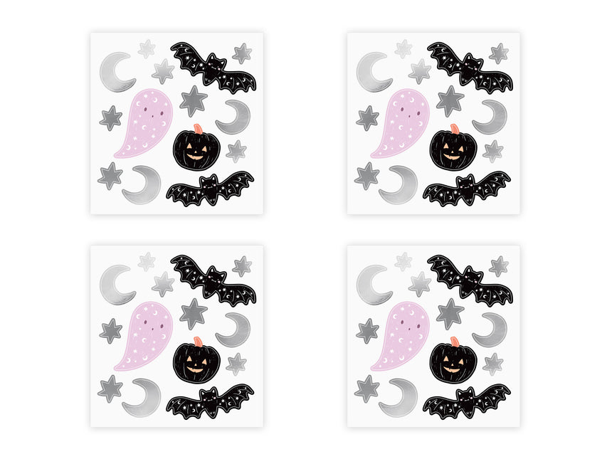 Autocollants d'Halloween 4pcs