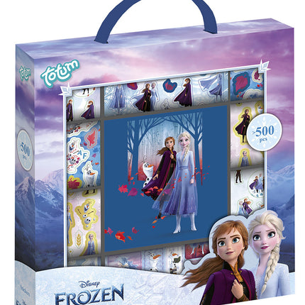 Jeu d'autocollants Frozen grand format