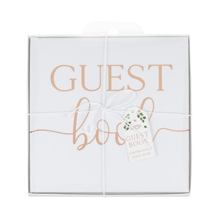 Livre d'or rose 22cm