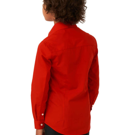 Garçon à la chemise rouge <tc>OppoSuits</tc>