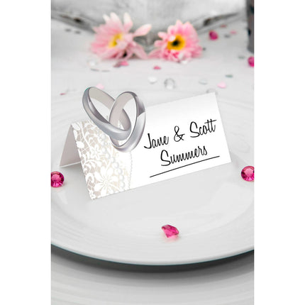 Cartes de table avec nom Mariage 36pcs