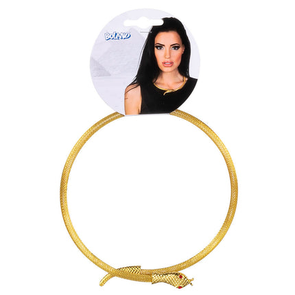 Collier serpent or