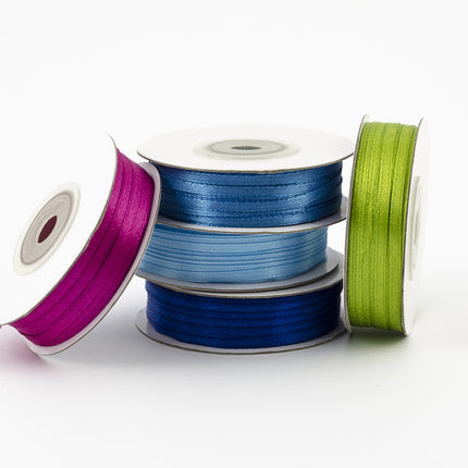 Ruban de satin Fuchsia 3mm 50m