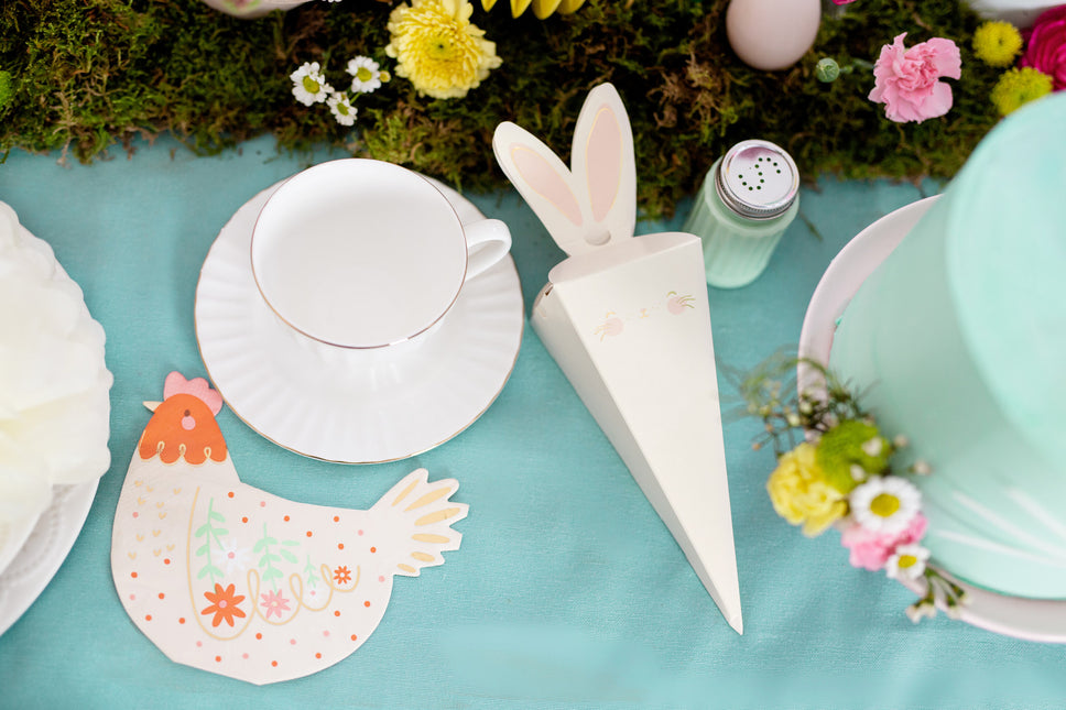 Serviettes de table Coq 16cm 20pcs