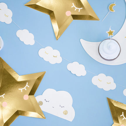 Assiettes Little Star Or 27cm 6pcs