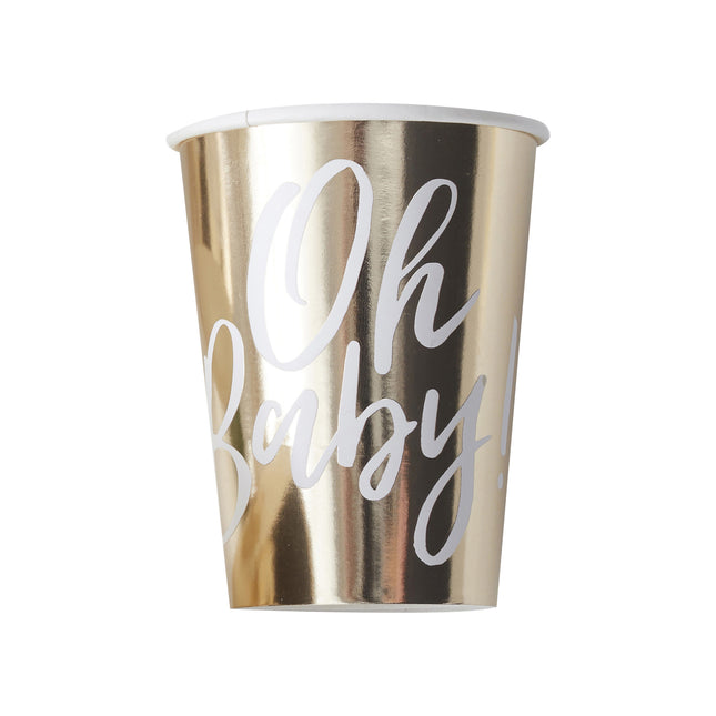 Tasses Oh Baby 8pcs