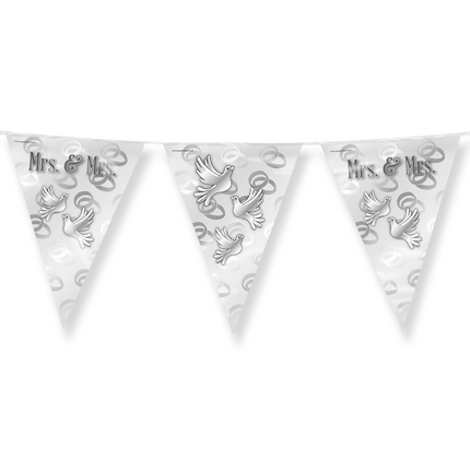 Guirlandes de mariage Mme, & Mme, 10m