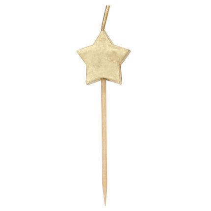 Bougies Star Gold 6pcs