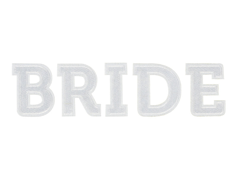 Emblème de fer Mariée 24cm