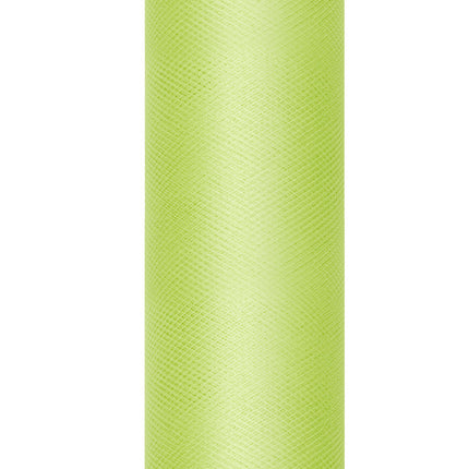 Rouleau de tulle vert clair 30cm 9m