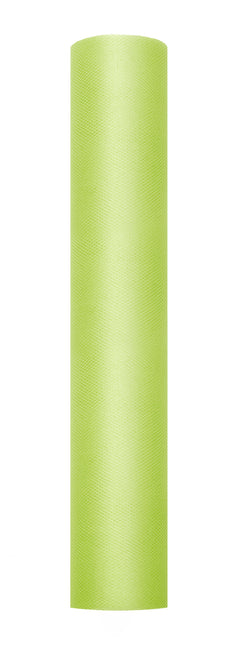 Rouleau de tulle vert clair 30cm 9m