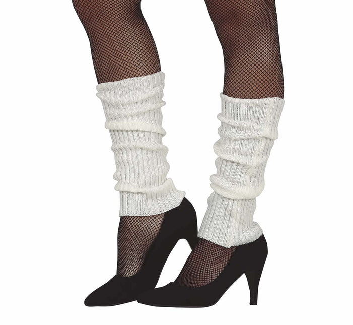 Jambières blanches néon