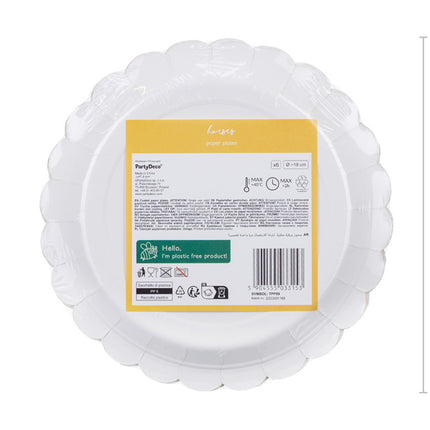 Assiettes Cheval 18cm 6pcs