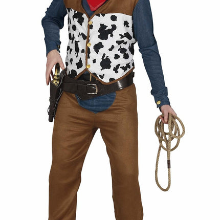 Costume de cow-boy homme marron