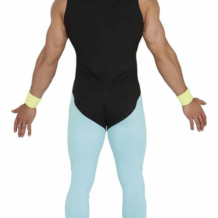 Costume d'athlète Hommes Bleu