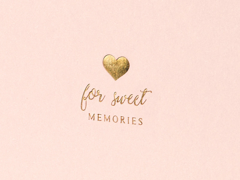 Livre d'or Sweet Memories 20.5cm