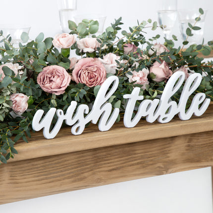 Décoration de table Wish Table White 40cm