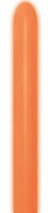 Ballons à modeler Néon Orange 5cm 152cm 50pcs