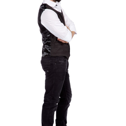 Set d'habillage pour les années folles 20S Gillet et casquette pour hommes