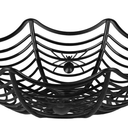 Bol Halloween Toile d'araignée 27cm