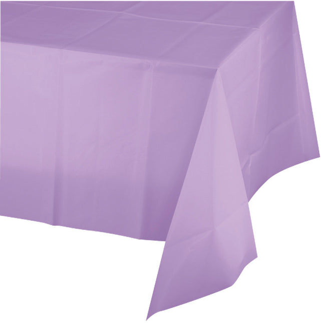 Nappe lilas en plastique 2.74m