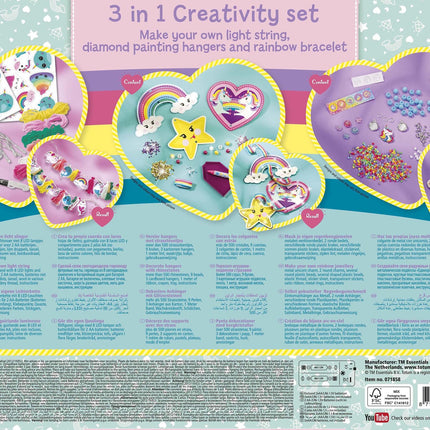 Set de bricolage licorne 3 en 1