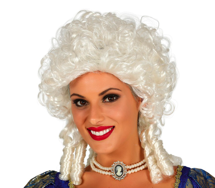 Perruque Marquise Blanche