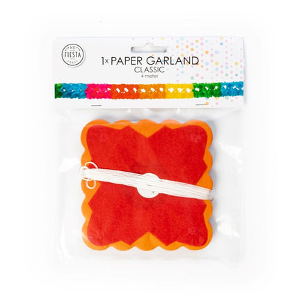 Guirlande colorée 4m