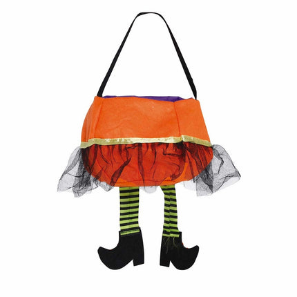 Seau à bonbons Halloween Trick Or Treat 20cm