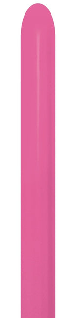 Ballons à modeler Nozzle Up Fuchsia 5cm 152cm 50pcs